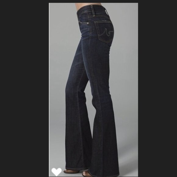 AG The Farrah 70s Bell Bottom in Indigo - Picture 1 of 8